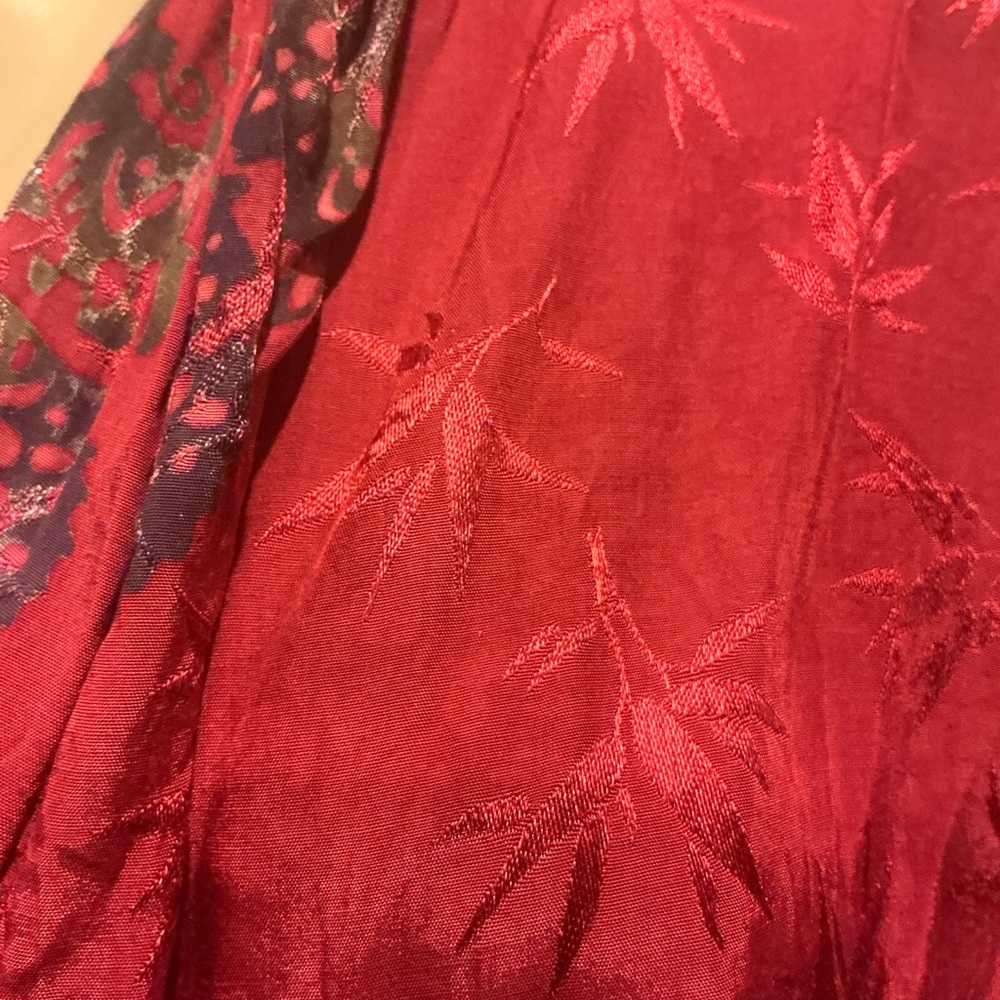 Coriander Bali Silk-Feel Rayon Dragon Robe - One Size - Picture 4 of 7